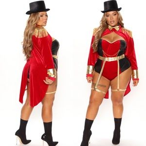 Fashion nova curve master tamer 4 piece costume set plus size